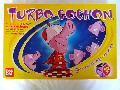 Jeu société turbo - jeu, cochon
