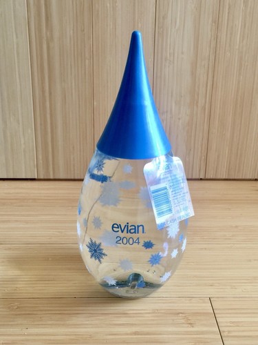 Rare 2004 evian water bottle - rare,