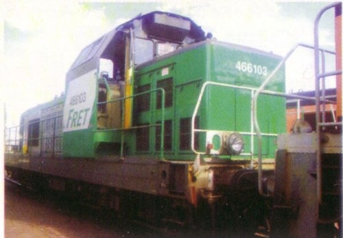 Locomotive diesel bb466103 - -,