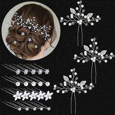Bijoux Cheveux Mariage - 23pcs