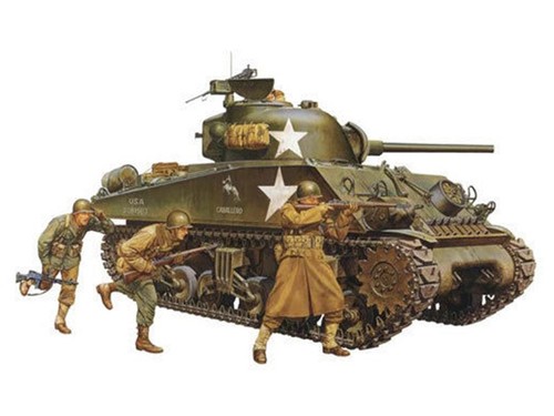 Tamiya tank sherman - tamiya,