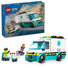 Lego city emergency - lego, ambulance