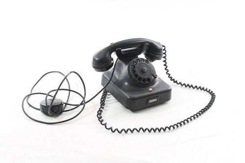 Ancien téléphone bakélite - téléphone,