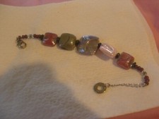 BRACELET ANTICA MURRINA EN PERLES DE MURANO  21 CM