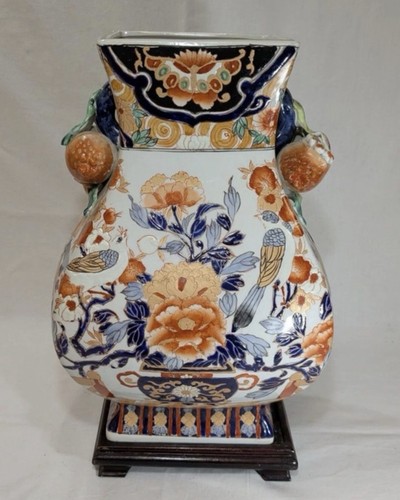 Grand vase imari - , ancien