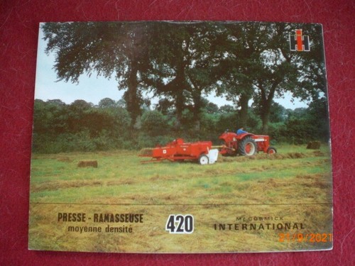 Ancienne brochure publicitaire - ancienne,