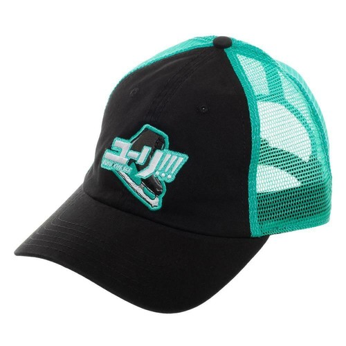 Yuri ice mesh back hat - on,
