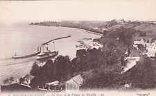 CPA CARTE POSTALE ANCIENNE THONON-LES-BAINS LE PORT ET LA POINTE DE RIPAILLE