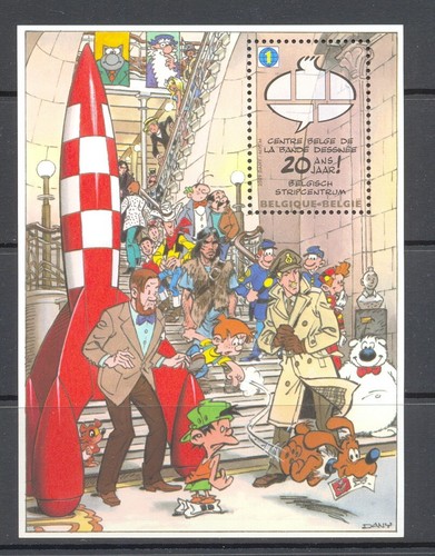 Belgium 2009 tintin - belgium, m/s