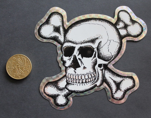 Autocollant sticker tête - /,