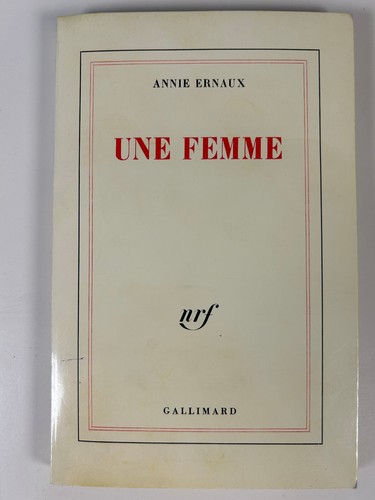 Une femme ernaux - une,