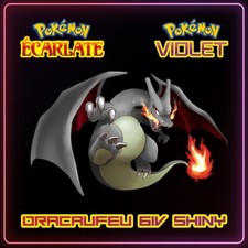 Dracaufeu 6IV Shiny avec objet