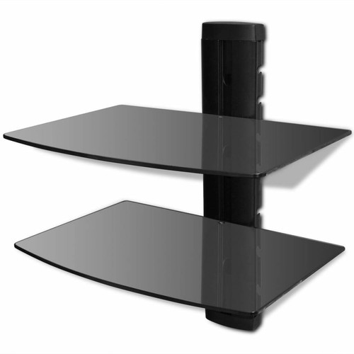 Etagere murale règlable deux