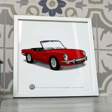 Poster Triumph Spitfire MK3