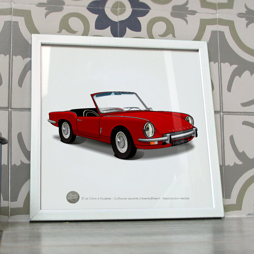 Poster triumph spitfire mk3 - triumph,
