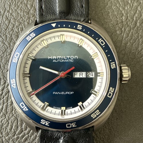 Hamilton pan europ blue men - hamilton,