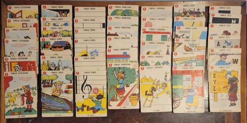 Cartes jeu 7 - de,