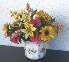 Ancien Cache-Pot Octogonal