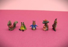 Vintage C1950s Minuscule Viennoise Froid Peint Miniature Beatrix Potter Bronzes