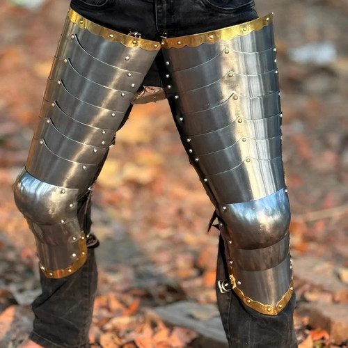Ensemble armure jambe de - de,
