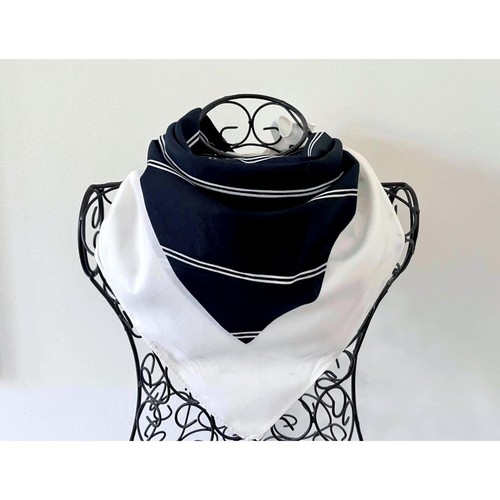 Foulard rayé vintage