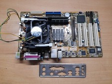 VINTAGE KIT CARTE MERE ASUS P4P800S-X  + PENTIUM 4 DE 3GHZ  SOCKET 478 + 2GO