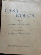 CORSE - CASA ROCCA - Madeleine Finidori - édition originale numéroté