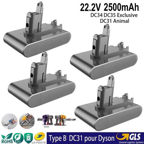 10x batterie pour dyson dc31 - pour,