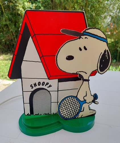 Lampe snoopy signée - lampe,