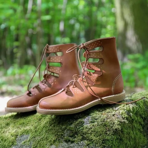 Bottes médiévales cuir - médiévales, |