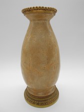 SUBLIME VASE MONTURE EN BRONZE EN GRÈS ÉMAILLÉ A IDENTIFIER