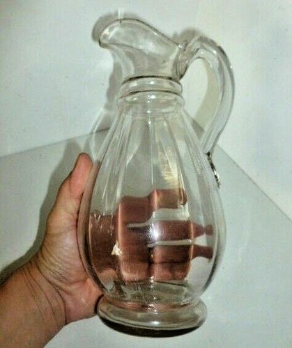 Joli pichet verre normand - pichet, en