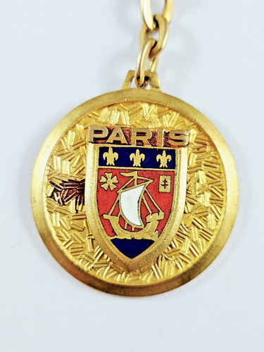 Porte cles blason paris - porte-cles,