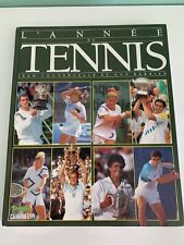 Livre L’année Du Tennis 1990 Sabatini Seles Sampras Steffy Graf Navratilova