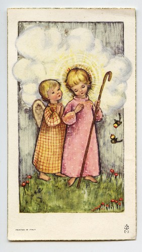 Ancienne image religieuse - ancienne,