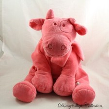 Peluche vache Lola NOUKIE'S Mix & Match rose foncé 35 cm grand modèle