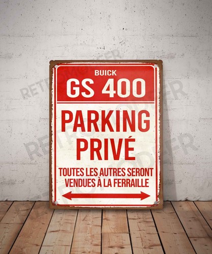 Plaque métal vintage - , buick