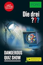 PONS Die Drei ??? - Dangerous Quiz Show: Englisch l... | Livre | état acceptable