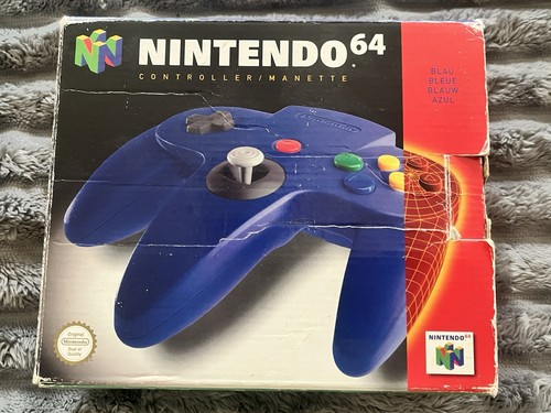 Manette nintendo bleue en - 64,
