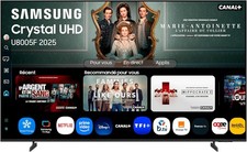 Samsung TV Crystal UHD 4K 50 pouces 2025, AI Smart TV connectée ultra hd control