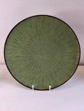 Grande assiette en grés emaillé Medard de Noblat Limoges diamétre 32 cm