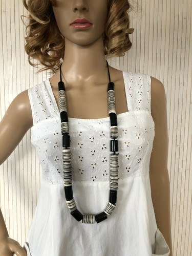 Collier grosses perles - collier, de