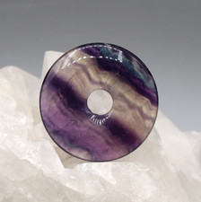 Pendentif Donut Fluorite