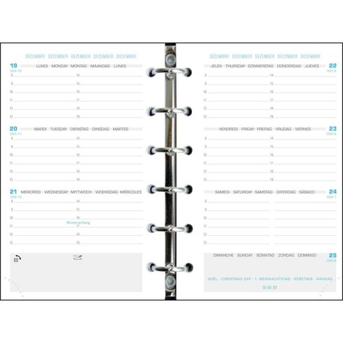 Recharge pour agenda - -, exatime