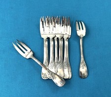 12 fourchettes à gâteaux VAN