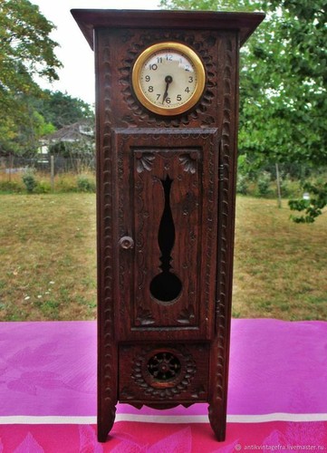Meuble ancien - , horloge