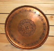 Ancien plateau de service rond