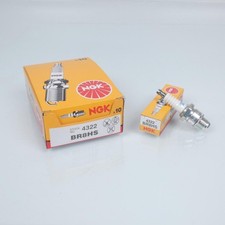 Bougie d'allumage NGK BR8HS pour moto scooter mobylette quad 4322 par 10 Neuf