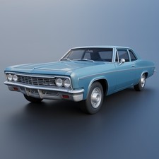 3d printed Chevrolet Bel Air