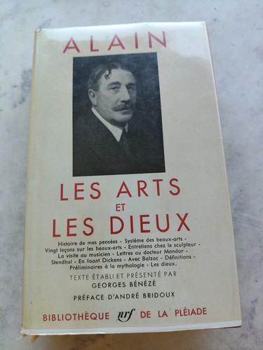 Bibliothèque pléiade alain - bibliothÈque,
